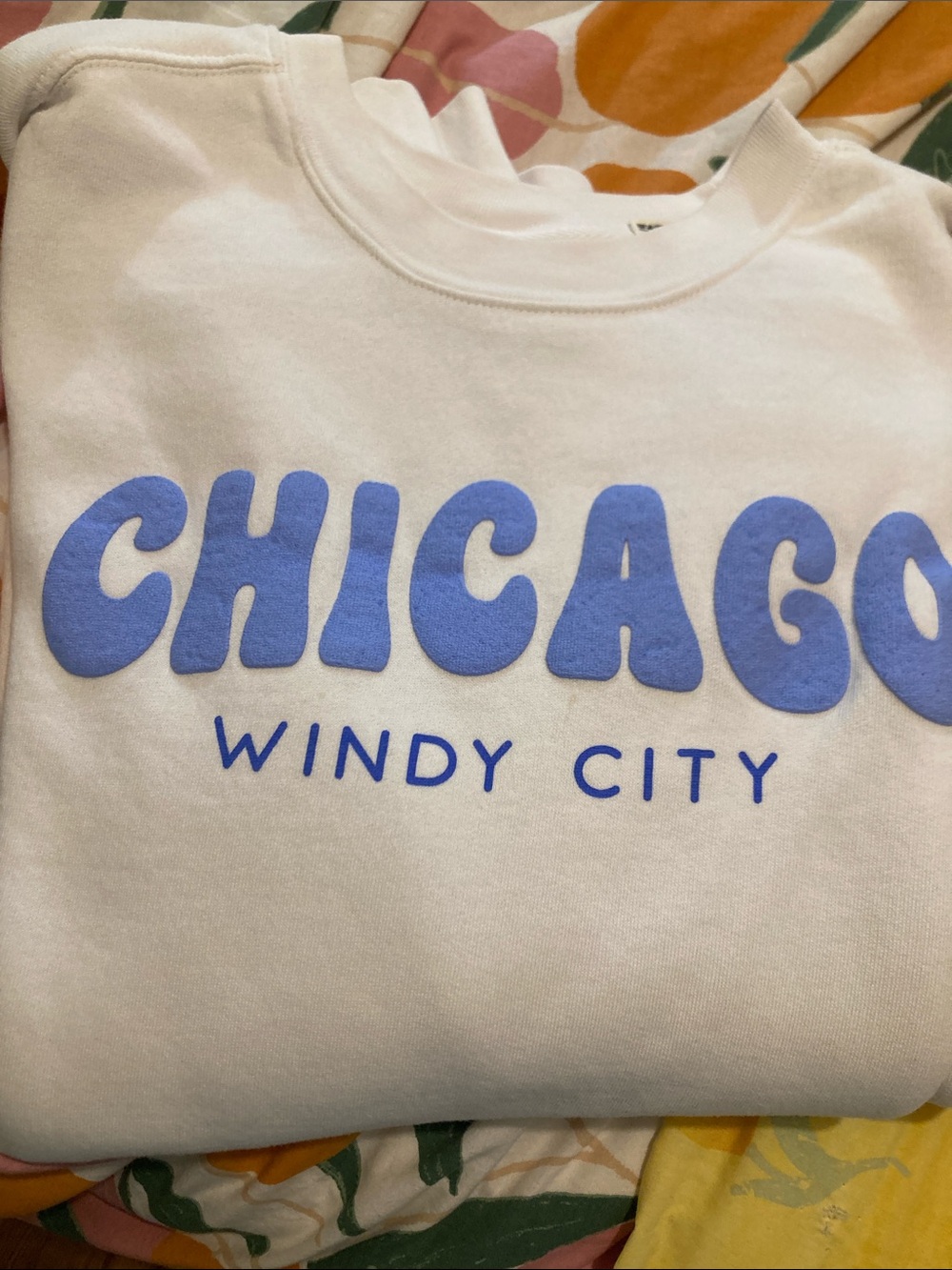chicago white sweatshirt